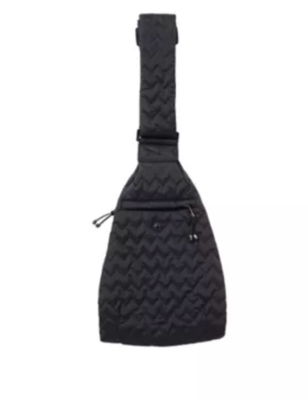 Top Paw Black Quilted Sling Pet Carrier with Pockets - Picture 2 of 11